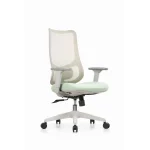 M36 Grey Color With 3D Armrest Ergonomic Office Chair - Image 2