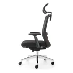 Phantom A1 Aluminum Alloy Ergonomic Office Chair - Black - Image 4