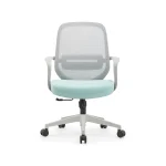 Grey Mid Back Desk Chair - Image 2