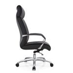 Wholesale Luxury Ergonomic Swivel Chair Leather Office Boss Chair - Image 3