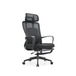 hot selling mesh office chair with footrest