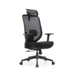 Office Chair With Headrest and Lumbar Support