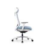 Grey high-Back Ergonomic Office Chair - Image 3