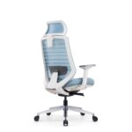 Grey high-Back Ergonomic Office Chair - Image 4